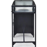 Shadow Box Desk Black-Furniture - Office-High Fashion Home