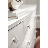 Silhouette 9 Drawer Dresser, Eggshell-Furniture - Bedroom-High Fashion Home