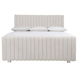 Silhouette Channeled Panel Bed-Furniture - Bedroom-High Fashion Home