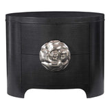 Silhouette Oval Nightstand-Furniture - Bedroom-High Fashion Home