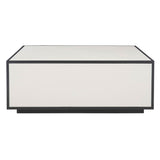 Silhouette Square Cocktail Table-Furniture - Accent Tables-High Fashion Home