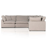 Stevie 5 Piece Sectional, Gibson Wheat