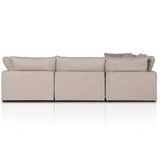 Stevie 5 Piece Sectional, Gibson Wheat