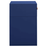 Suzie Nightstand, Navy-Furniture - Bedroom-High Fashion Home