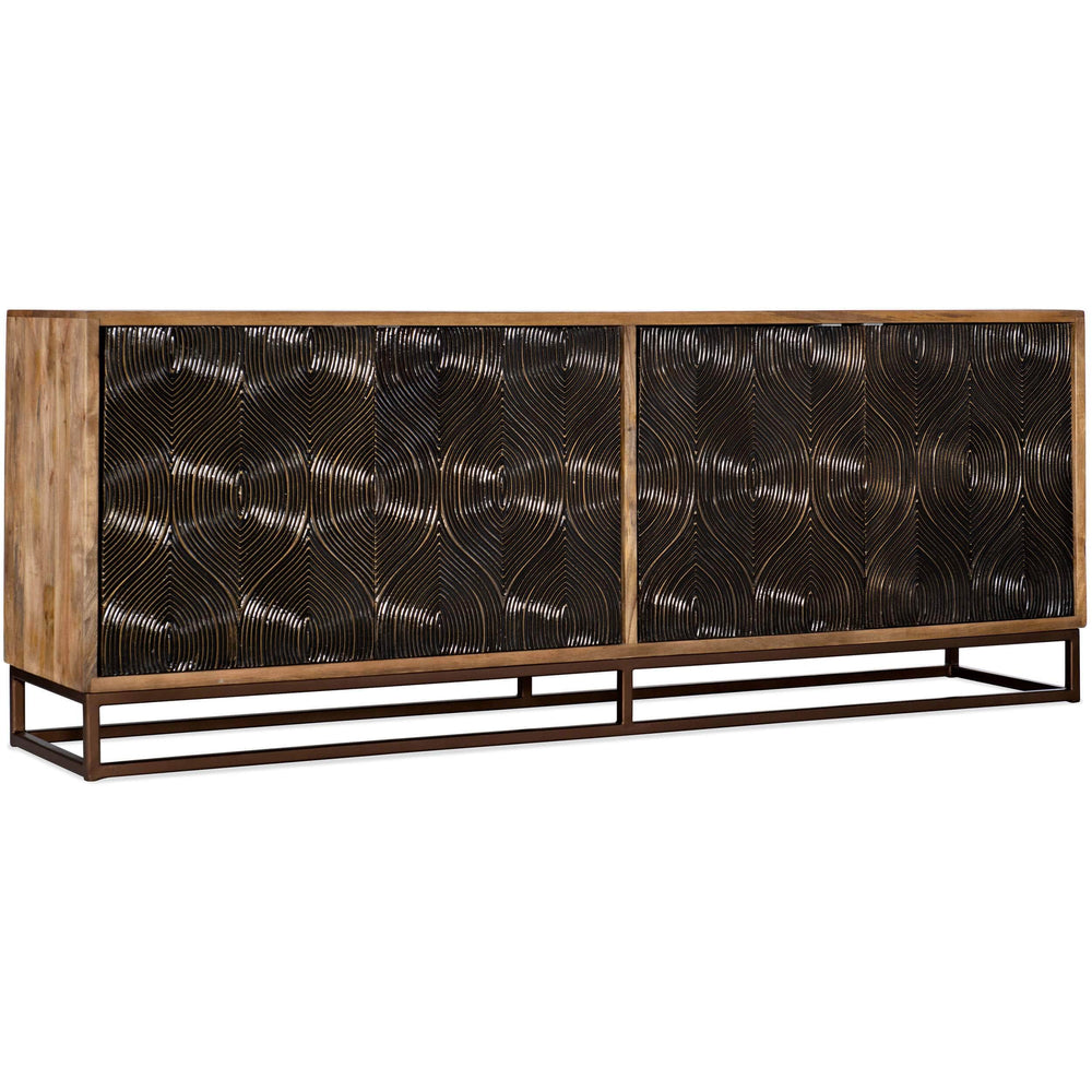 Swirl Entertainment Console - Furniture - Accent Tables - High Fashion Home