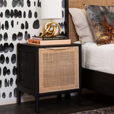 Sydney Nightstand, Black Wash