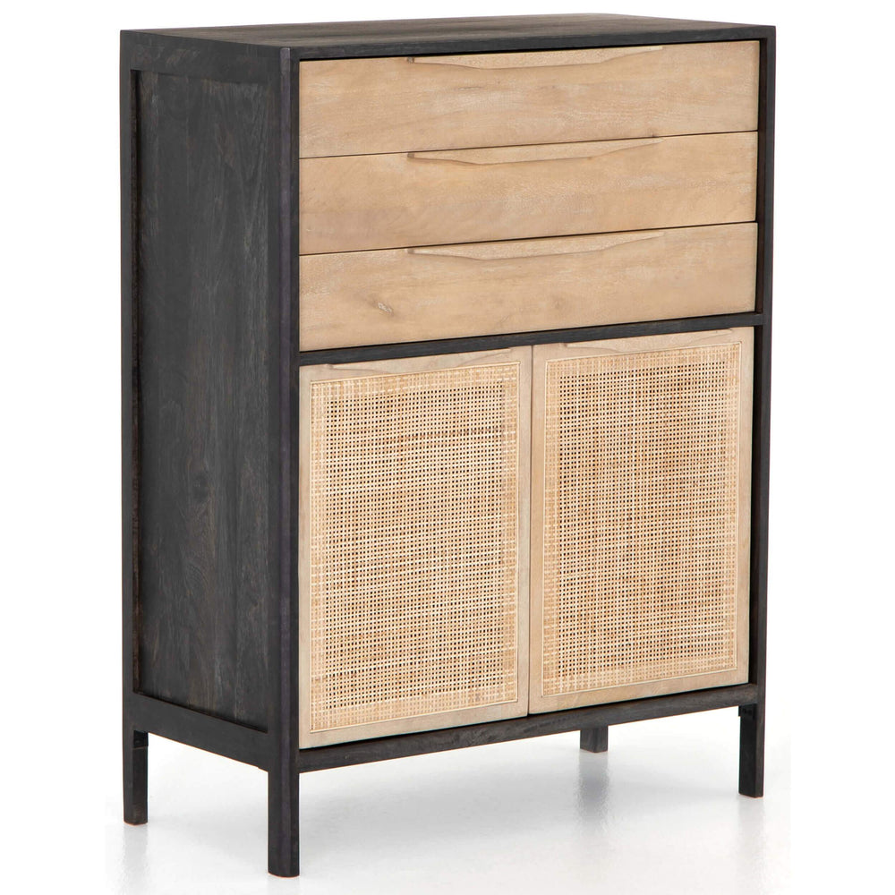 Sydney Tall Dresser, Black Wash - Furniture - Bedroom - High Fashion Home