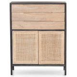 Sydney Tall Dresser, Black Wash - Furniture - Bedroom - High Fashion Home