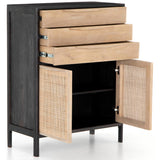 Sydney Tall Dresser, Black Wash - Furniture - Bedroom - High Fashion Home