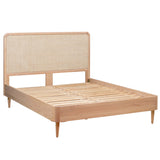 Carmen Cane Bed-Furniture - Bedroom-High Fashion Home