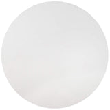 Kali 55" Round Dining Table, White-Furniture - Dining-High Fashion Home