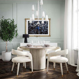 Lucia Dining Chair, Cream