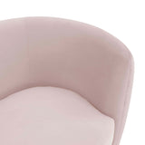 Isabella Velvet Loveseat, Blush-Furniture - Sofas-High Fashion Home