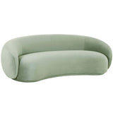 Kendall Velvert Sofa, Moss Green-Furniture - Sofas-High Fashion Home