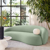 Kendall Velvert Sofa, Moss Green-Furniture - Sofas-High Fashion Home