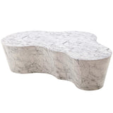 Slab Marble Coffee table-Furniture - Accent Tables-High Fashion Home