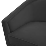 Flapper Swivel Chair, Black-Furniture - Chairs-High Fashion Home