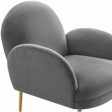 Gwen Chair, Grey - Modern Furniture - Accent Chairs - High Fashion Home