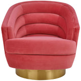 Canyon Swivel Chair, Hot Pink - Furniture - Chairs - High Fashion Home