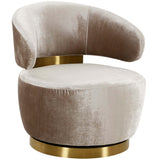 Austin Chair, Champagne-Furniture - Chairs-High Fashion Home