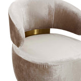 Austin Chair, Champagne-Furniture - Chairs-High Fashion Home