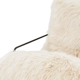 Kimi Sheepskin Chair, Natural-Furniture - Chairs-High Fashion Home