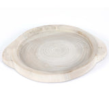 Tadeo Round Tray, Ivory-Accessories-High Fashion Home