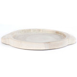 Tadeo Round Tray, Ivory-Accessories-High Fashion Home