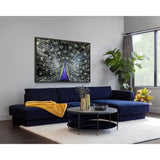 Tecoma RAF Sectional, Danny Navy-Furniture - Sofas-High Fashion Home