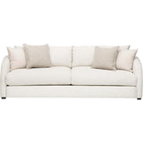 Terra Sofa, Cream Plush-Furniture - Sofas-High Fashion Home