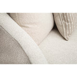 Terra Sofa, Cream Plush-Furniture - Sofas-High Fashion Home