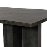 Terrell Outdoor Coffee Table, Aged Grey