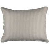 Tessa Quilted Pillow Sham, Raffia-BedBath-High Fashion Home