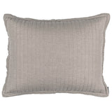 Tessa Quilted Pillow Sham, Raffia-BedBath-High Fashion Home