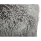 Tibetan Pouf, Ash Grey-Furniture - Chairs-High Fashion Home