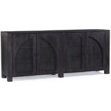 Tilda 4 Door Sideboard, Black Wash