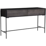 Tobin Console Table, Charcoal