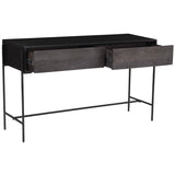 Tobin Console Table, Charcoal