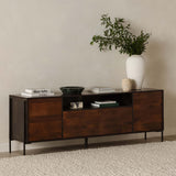 Tobin Entertainment Console, Light Brown