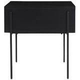 Tobin Side Table, Charcoal