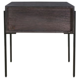 Tobin Side Table, Light Brown