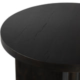 Toli End Table, Smoked Black-Furniture - Accent Tables-High Fashion Home