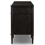 Toulouse 9 Drawer Dresser, Distressed Black-Furniture - Storage-High Fashion Home