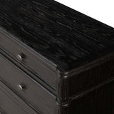 Toulouse 9 Drawer Dresser, Distressed Black-Furniture - Storage-High Fashion Home