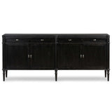 Toulouse Sideboard, Distressed Black-Furniture - Storage-High Fashion Home