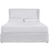 Delancey Bed, Easy Street Snow-Furniture - Bedroom-High Fashion Home