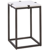 Archer Chairside Table-Furniture - Accent Tables-High Fashion Home