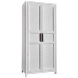 Morgan Utility Cabinet, Rustic Oak-Furniture - Storage-High Fashion Home