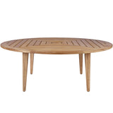 Chesapeake 80" Round Outdoor Dining Table-Furniture - Dining-High Fashion Home