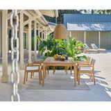 Chesapeake Rectangular Outdoor Dining Table-Furniture - Dining-High Fashion Home